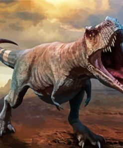 Tyrannosaurus Rex paint by number
