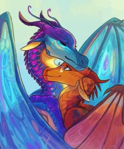 Wings Of Fire Dragons paint by number