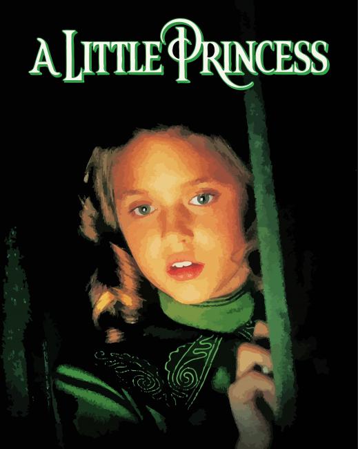 A Little Princess Poster paint by number