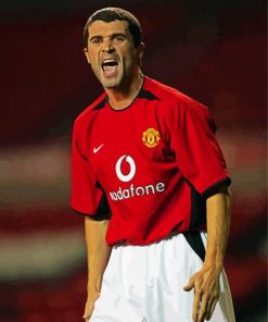 Aesthetic Roy Keane paint by number