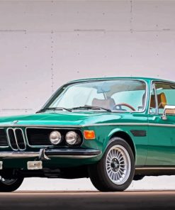 Bmw E9 Classic Car paint by number