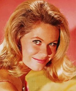 Elizabeth Montgomery Bewitched paint by number