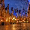 Hogsmeade At Night paint by number