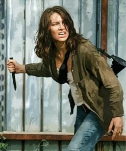 Mad Maggie Greene paint by number