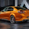 Yellow Chevy Ss paint by number