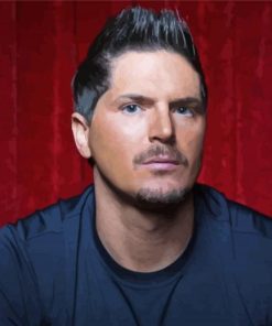 Zak Bagans paint by number