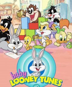 Baby Looney Tunes paint by number