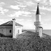 Black And White Balchik Palace paint by number