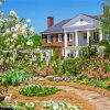 Boone Hall Plantation paint by number