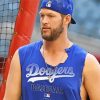 Clayton Kershaw Baseball Player paint by number