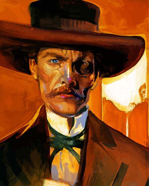 Doc Holliday Art paint by number
