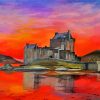 Eilean Donan Castle Art paint by number