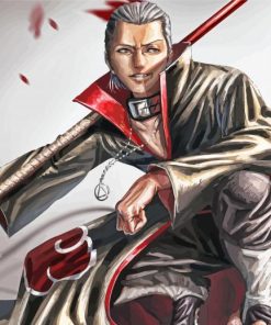 Hidan Character Art paint by number