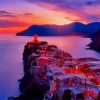 Italy Sunset Seascapes paint by number