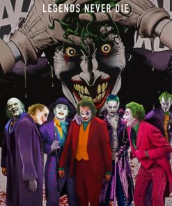 Jokers Legends paint by number
