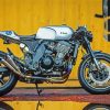 Kawasaki Cafe Racer paint by number