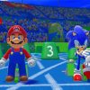 Mario And Sonic Racing paint by number