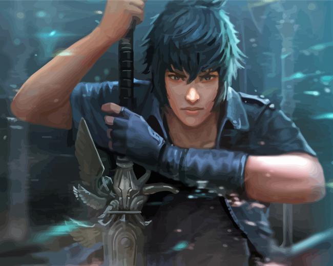 Noctis Lucis Caelum paint by number