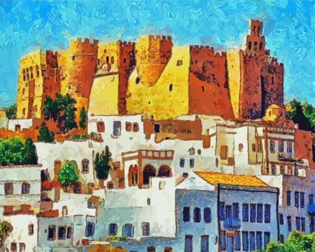 Patmos Art paint by number