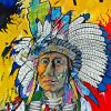 Red Cloud Art paint by number