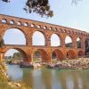 Roman Aqueduct Bridge paint by number