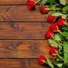 Roses On Wood paint by number