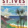 St Ives Bay Poster paint by number