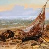 The Fishing Boat Gustave Courbet paint by number