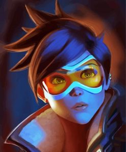 Tracer Warrior paint by number