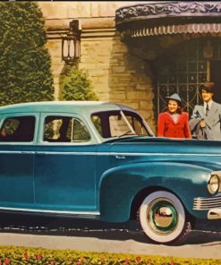 Vintage Nash Car paint by number