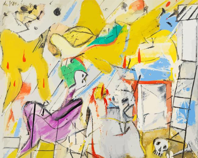 Willem De Kooning Art paint by number