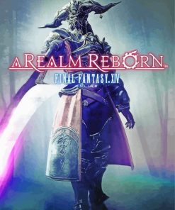 A Realm Reborn Final Fantasy XIV paint by number