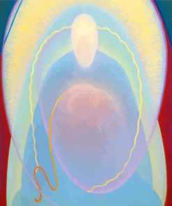 Aesthteic Agnes Pelton paint by number