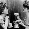 Black And White Ladies Having Tea paint by number