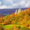 Castell Coch paint by number