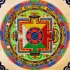 Colorful Traditional Mandala paint by number