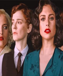 Las Chicas Del Cable Characters paint by number