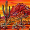 Mexican Desert paint by number