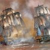 Ocean Pirate Ships In Battle paint by number
