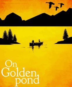 On Golden Pond Movie Poster paint by number