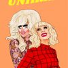 Trixie And Katya paint by number