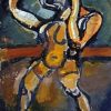 Acrobate VII By Georges Rouault paint by number