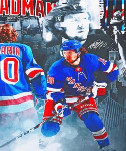 Artemi Panarin Poster paint by number