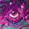 Beholder Monster paint by number