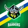 Canberra Raiders NRL Logo paint by number