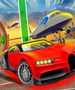 Car Games paint by number