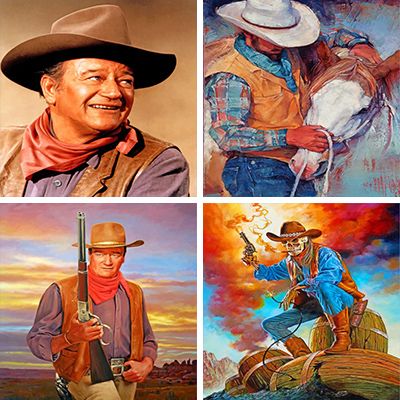 Cowboy Paint By Numbers