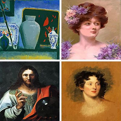 Famous Paintings Paint By Numbers