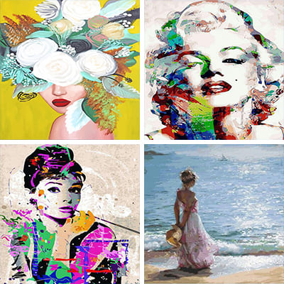 Girl Paint By Numbers