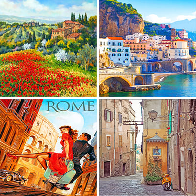 Italy Paint By Numbers